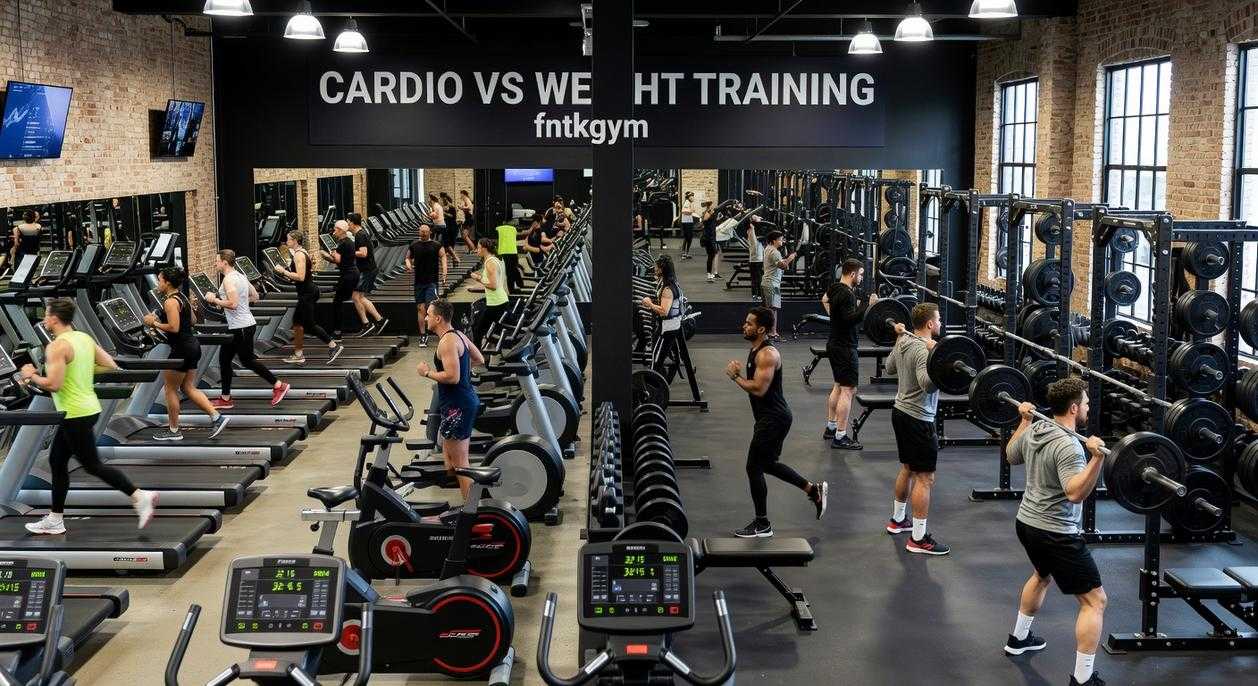 Cardio vs Weight Training Fntkgym