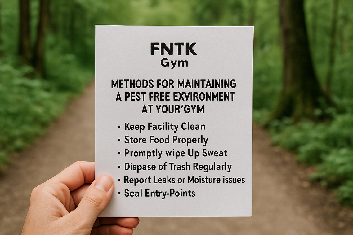How to Keep Your Gym Pest Free Fntkgym