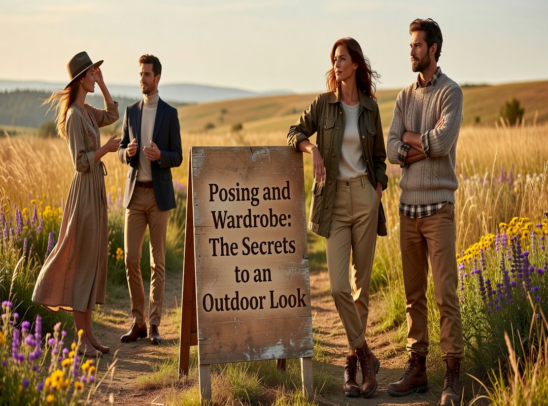 Posing & Wardrobe: The Secrets to an 'Adorable' Outdoor Look